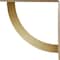 Ekena Millwork Bulwark Steel Bracket, Hammered Gold 2"W x 18"D x 18"H BKTM02X18X18BUHGO - alternate 8